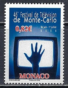 モナコ 2006年 #2423(NH) 第46回テレビ・フェスティバル