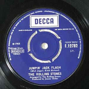 Jumpin' Jack Flash UK Orig Mono 7' Single 