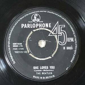 She Loves You UK Orig Mono 7' Single １＆Ｇ/ ＪＲ　デモ盤用スタンパー 激レア