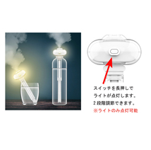 【送料無料】加湿器 卓上 USB コップ ペットボトル 挿すだけ さすだけ スティック スリム 小型 ライト_画像5