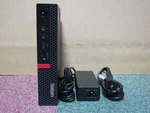 ③Lenovo ThinkCentre M720q 10T8-S00K00 中古 Win10Pro/Core i5 8500T/8GB/SSD M.2 NVMe 256GB 小型PC