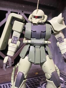 ガンプラ ザク　MG マッド仕上げ