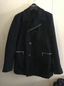 JohnUNDERCOVER／ジョンアンダーカバー 15AW ライダース型Pコート