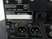 ■DENON/デノン■4chデジタルDJミキサー■DN-X1500S■現状■_画像7