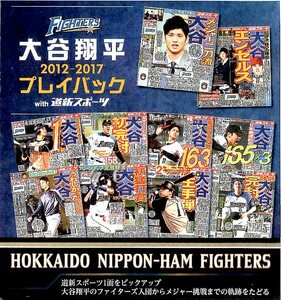 北海道日本ハムファイターズ 大谷翔平 2012-2017 プレイバック with 道新スポーツ★検索：MLB/花巻東/二刀流/WBC/エンゼルス/LA ドジャース