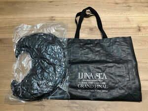 LUNA SEA SLAVEシートお土産　三日月クッション＆PPバッグ