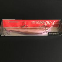 新品未使用【Megabass】X-80 マグナム ③ SP-C クロームピンク 2023福袋限定 メガバス ハチマル MAGNUM CHROME PINK_画像5