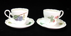 Noritake ノリタケ 9416 ロイヤルオーチャード カップ&ソーサー 2客