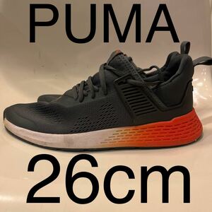 PUMA プーマ　軽量スニーカー　26cm ローカットランニング　ジョギング　ジム　トレーニングに最適