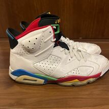 難あり！NIKE AIR JORDAN 6/ナイキエアジョーダン6「北京オリンピック限定」高級上質バッシュ 28.5cm 325387-161 エアジョーダン 6_画像4