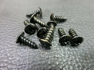 未使用 アルミビス 直径5mm 全長15mm 黒 10本入り 管理No.39856