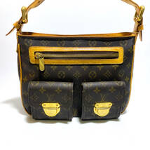 【廃番・2way】LOUISVUITTON ルイヴィトン モノグラム ハドソンGM M40045 ショルダーバッグ ハンドバッグ レディース レザー HUDSON_画像2