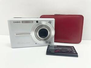 〈カメラ〉CASIO カシオ　EXILIM EX-S500 デジタルカメラ　コンパクト　ホワイト系【中古/現状品】004166-⑤