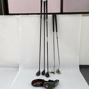 ゴルフクラブ ドライバー5本セット kasco power tornado33 44 55 / ODYSSEY 2ball BLADE等 K1215