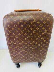 ジャンク ルイヴィトン LOUIS VUITTON ダミエ エベヌ ゼフィール55 キャリーケース スーツケース ファスナー破れ N1215