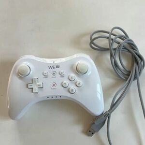 Wii U PROコントローラー シロ WiiU