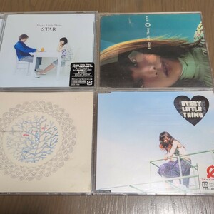 【送料込み】Every Little Thing『STAR』『キヲク』『スイミー』『ファンダメンタル・ラブ』4枚セット