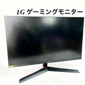 現状品販売 LG エルジー ゲーミング モニター 27GN600-B ブラック×レッド 液晶 テレビ 家電 付属品なし フルHD 【otna-702】