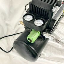 ミナト電機工業 オイルレス型エアーコンプレッサー 屋内型 8L CP-8A ［通電のみ確認済み］【ogos-926】_画像7