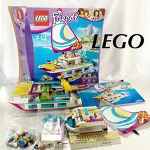 LEGO friends レゴフレンズ　41317 ハートレイク ワクワクオーシャンクルーズ 【OGOS-989】_画像1