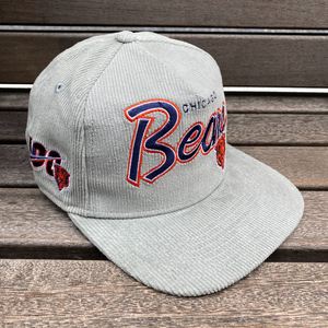 海外限定 Newera ニューエラ 【THE GOLFER】 NFL シカゴ ベアーズ Chicago Bears コーデュロイ スナップバックキャップ USA正規品 アメフト