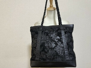 *5800 jpy prompt decision * IBIZAibi rhinoceros bi The tote bag type leather bag 