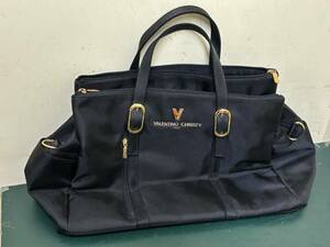 N VALENTINO CHRISTY バレンチノクリスティー　鞄　バッグ　ハンドバッグ　縦　約31cm 横　約41cm 奥行き　約18cm