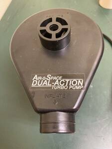 N AIR-0-SPACE DUAL-ACTION TURBO PUMP 電動空気入れ