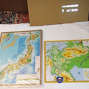 積層地図 地図 日本地図 浮き地図 うち上がっている地図 サイズ約54×40cm