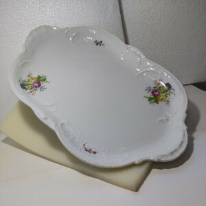 【雑貨】食器 ローゼンタール クラシックローズ オーバル 皿 プレート皿 バラ 花柄 CLASSIC ROSE ROSENTHAL 