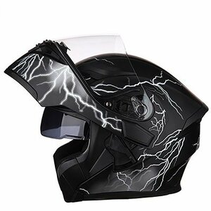 TZX499★多色システムヘルメット　フリップアップヘルメット バイクヘルメット人気商品フルフェイスヘルメット　ダブルシールド男女通用