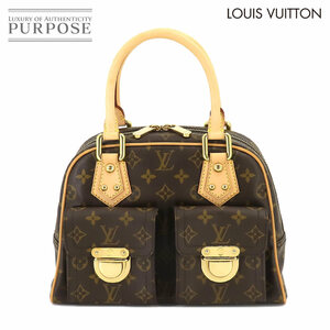 未使用 展示品 ルイ ヴィトン LOUIS VUITTON モノグラム マンハッタン PM ハンド バッグ ブラウン ゴールド 金具 M40026 90217425