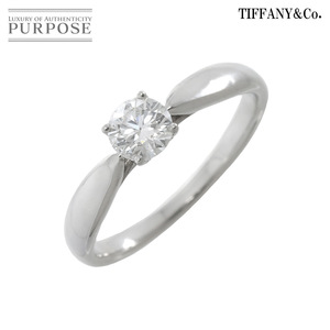 ティファニー TIFFANY&CO. ハーモニー ダイヤ 0.34ct G/VS1/3EX 8号 リング Pt 指輪 Harmony Diamond Ring【鑑定書付き】 90206873