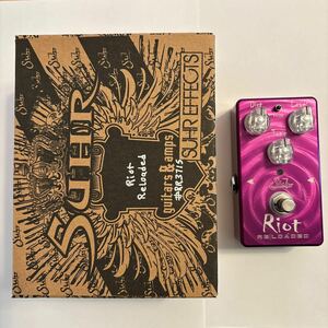 SUHR Riot ReLoaded Effects エフェクター ギター　Over Drive distortion