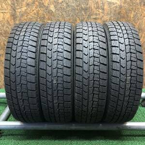 DUNLOP　WINTERMAXX　WM02　165/70R14　81Q　ほぼ新品4本価格　Z-36　福岡　★引き取り大歓迎★倉庫保管品★即決サービス品★22年製★