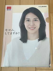 松嶋菜々子　クリアファイル A4サイズ　希少　入手困難