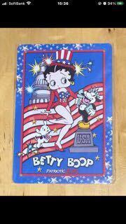 【 Betty Boop ベティ 】91 ☆ 昭和 ☆ ブリキ看板 ★レトロ☆アメリカン雑貨 ■