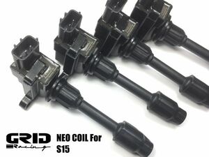 最大１年保証 GRID Racing NEOコイル22448-91F00 純正互換品 シルビア S15 SR20DET SR20 ダイレクト イグニッション コイル