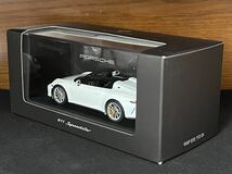 1/43 特注 スパーク ポルシェ 911(991.2) スピードスター ホワイト 1:43 Spark Porsche 911(991.2) Speedster 2019 white_画像6