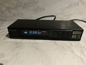 SONY ソニー PT-D9W プログラムタイマー オーディオ機器 ブラック 通電確認済み 中古品 現状品 