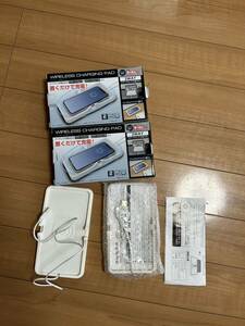 ワイヤレス充電パッド　中古品＋新品未使用品　動作確認済み　2台セット　モバイル