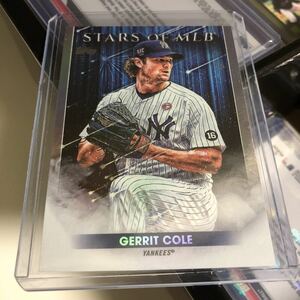 2022 Topps Series 1 Gerrit Cole STARS OF MLB Insert #SMLB-26 Yankees