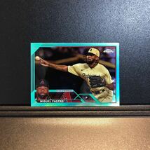 199枚限定 Miguel Castro 2023 Topps Chrome Update #USC57 Aqua Refractor Diamondbacks_画像1