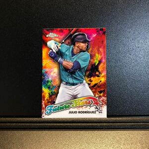 Julio Rodriguez 2023 Topps Chrome Update #FSU-1 Future Stars Insert Mariners