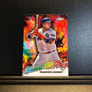 Francisco Alvarez 2023 Topps Chrome Update #FSU-20 Future Stars Insert Rookie RC Mets