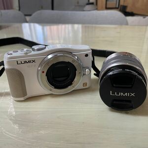  パナソニック デジタルカメラ Panasonic ルミックス GF6 ダブルズームレンズキット ホワイト LUMIX GF6中古★現状品