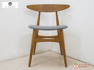 ◆展示品◆ Carlhansen & son カール・ハンセン＆サン CH33P ダイニングチェア オーク材 ハンス J ウェグナー 10万 美品