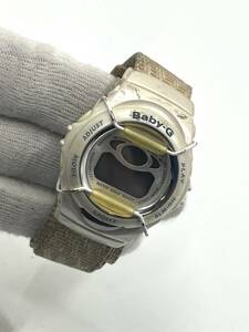 【電池切れ】CASIO カシオ Baby-G ベビージー クォーツ 腕時計 デジタル文字盤 レディース ホワイト系 BGM-098