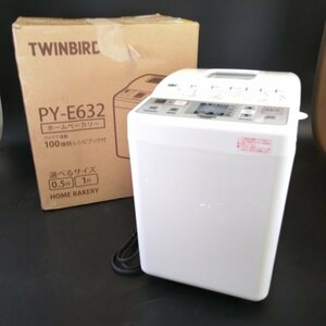 TWINBIRD ホームベーカリー ホワイト ツインバード おもち 甘酒 めん生地 スイーツ 【USED品】 02 01626