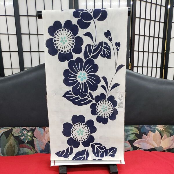 新品 浴衣 反物 日本製